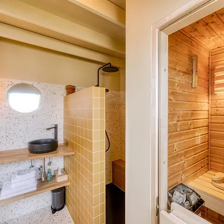 Ruimtezicht Cosy With Sauna * Οστένδη